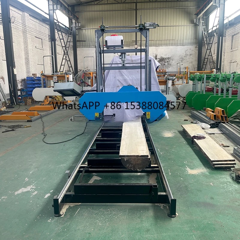 

Portable Twin Motor Industrial Sawmill Machine Band Saw for Wood Cutting for Woodworking Industries with Core Blade Component