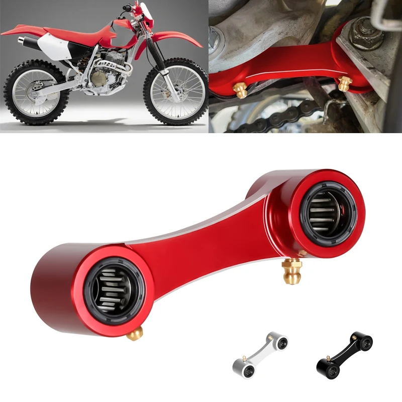 

Lower the connecting rod of the motorcycle rear suspension Aluminum accessories For HONDA XR250R -38mm XR400R -25mm 1996-2004
