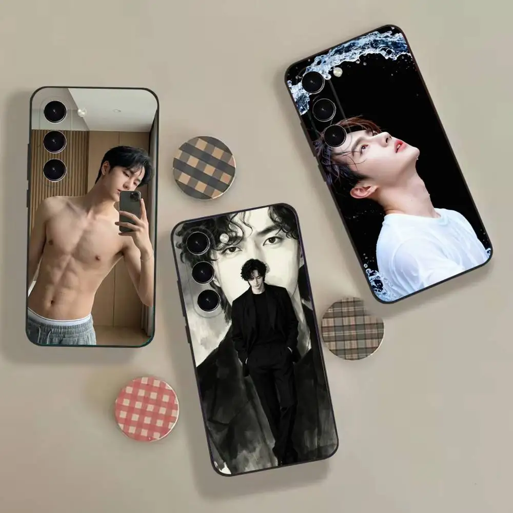 W-Wang Y-Yibo For Samsung Galaxy A 73,72,51,53,52,71,22,J7,8,9 Black Cover fashion phone cases