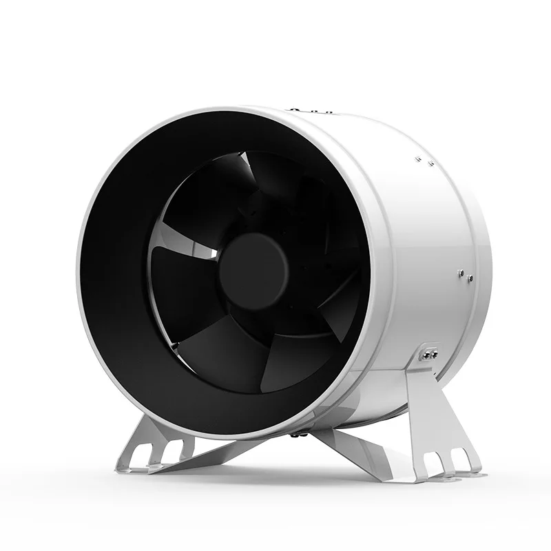 Runder EC-Frequenzumwandlung, leiser Kanalventilator, 30,5 cm, Küchenauspuff, Rauch, IP65, wasserdicht, Axialventilator