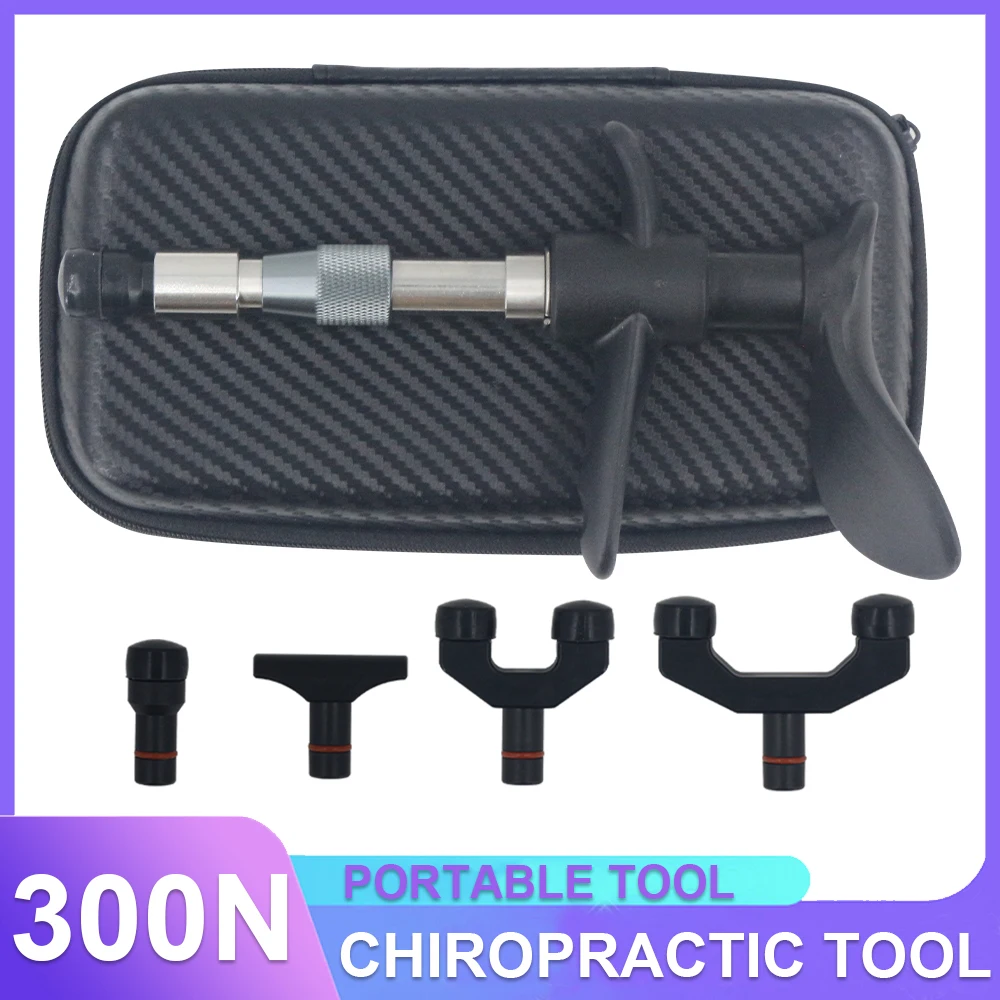 

Manual Chiropractic Adjusting Tool Therapy Spine Correction Tool Gun Spinal Adjustment Massager 300N