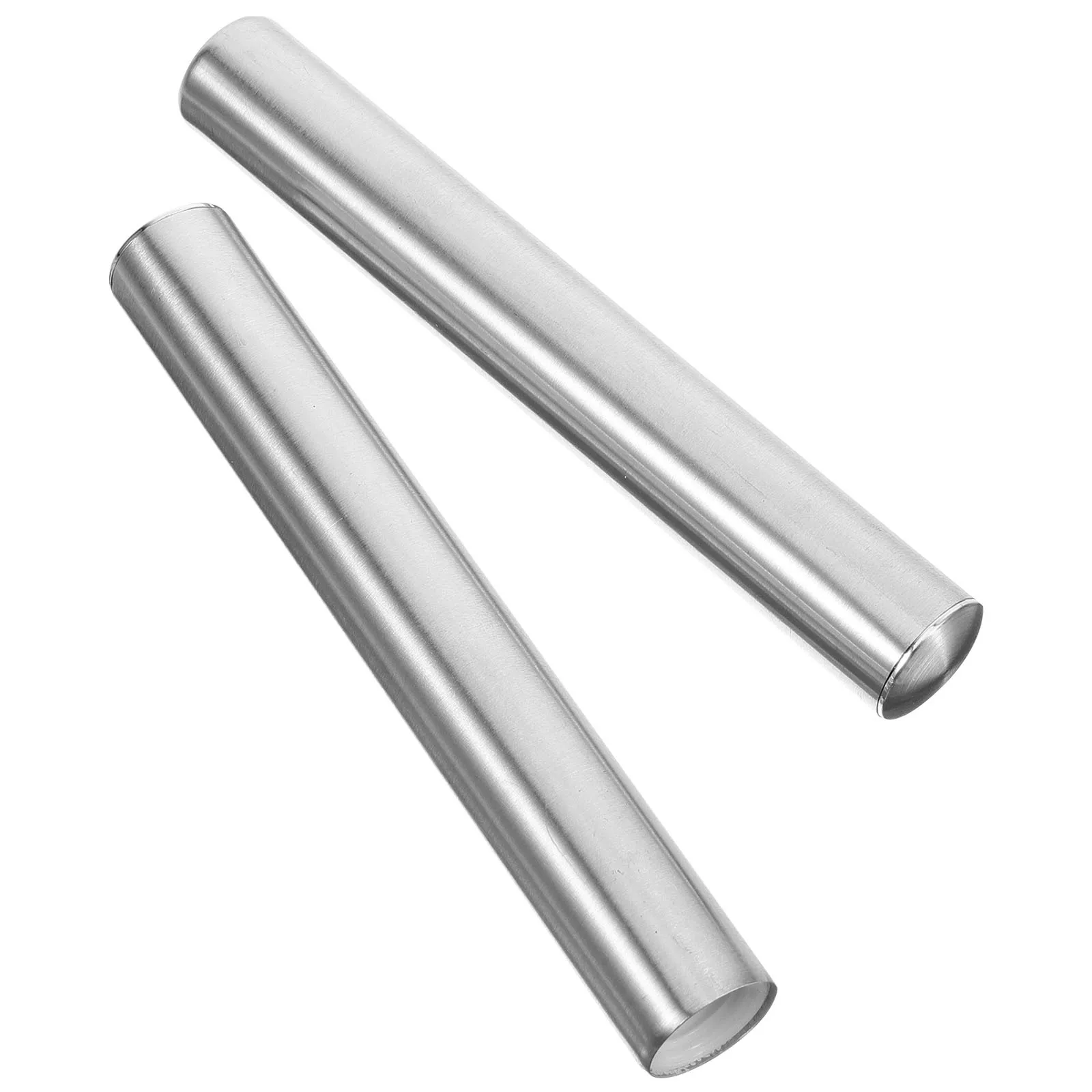 

2 шт. удлиненные металлические насадки для унитазного ершика, прочная конструкция из нержавеющей стали для легкой разборки, запчасти для ершика