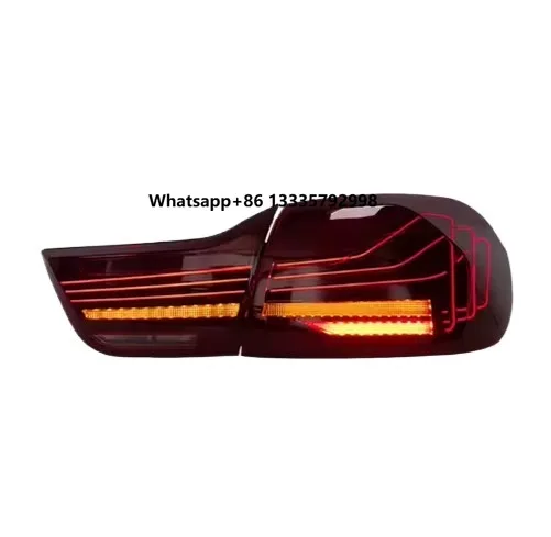

SJC Car Accessories for BMW M4 F32 F82 4 Series 2014-2020 LED Taillight Plug and Play CSL Laser Style Rear Lights F33 F36 F83