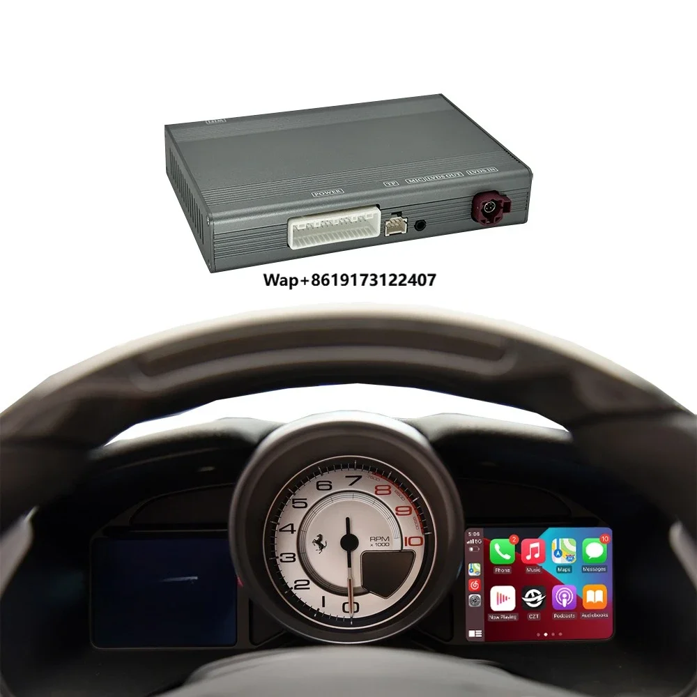 

CZT-AUTO Universal Smart Wireless CarPlay for Portofino Android Auto Car DVD Player Mirror Link AirPlay Radio Navigation