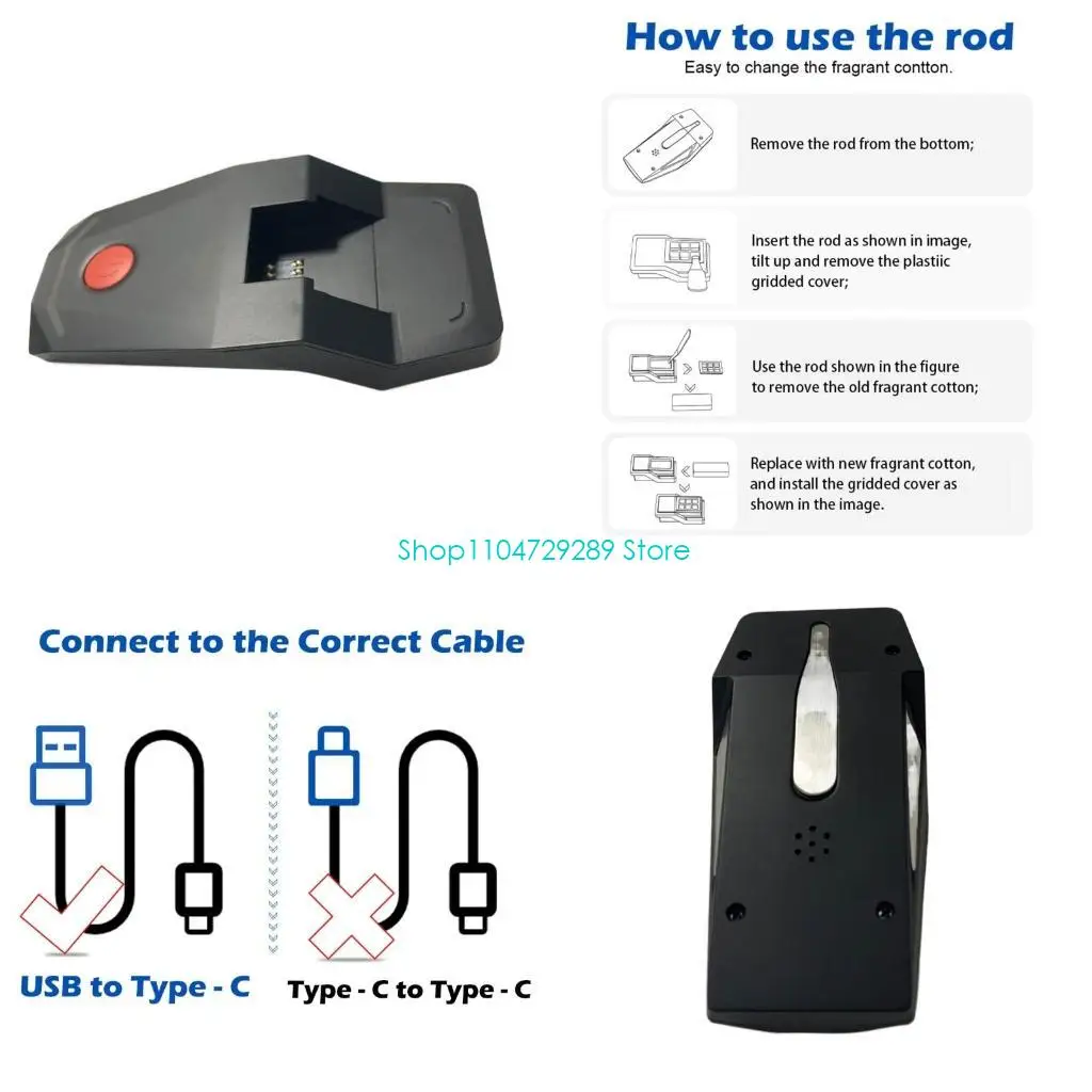 

D8KE For 3Series 5Series 7Series G12 G08 Car Fragrances Reset Device Cream Supplement