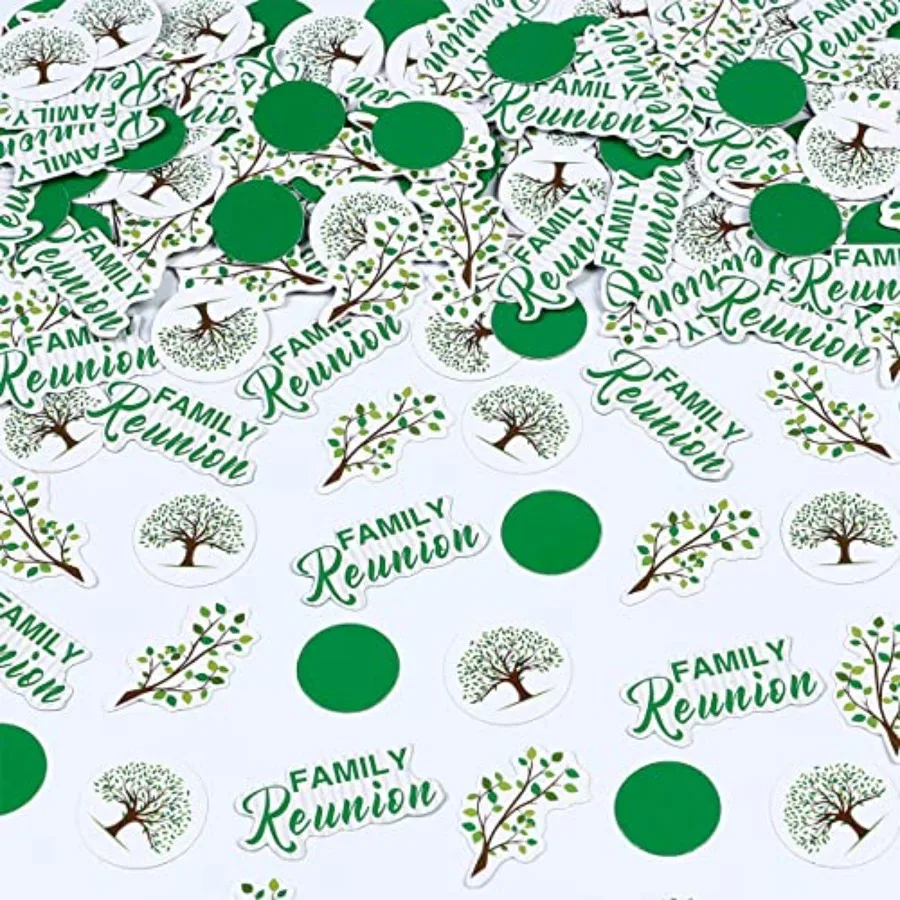 

Family Tree Reunion Decorations Family Gathering Confetti Table 200pcs Family Reunion Favors Family Gathering Party Decorations