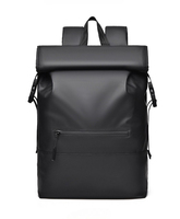 New Men's Large-capacity Travel Backpack with A Fashionable Folding and Rollable Mouth for Outdoor Leisure and Water Repellent