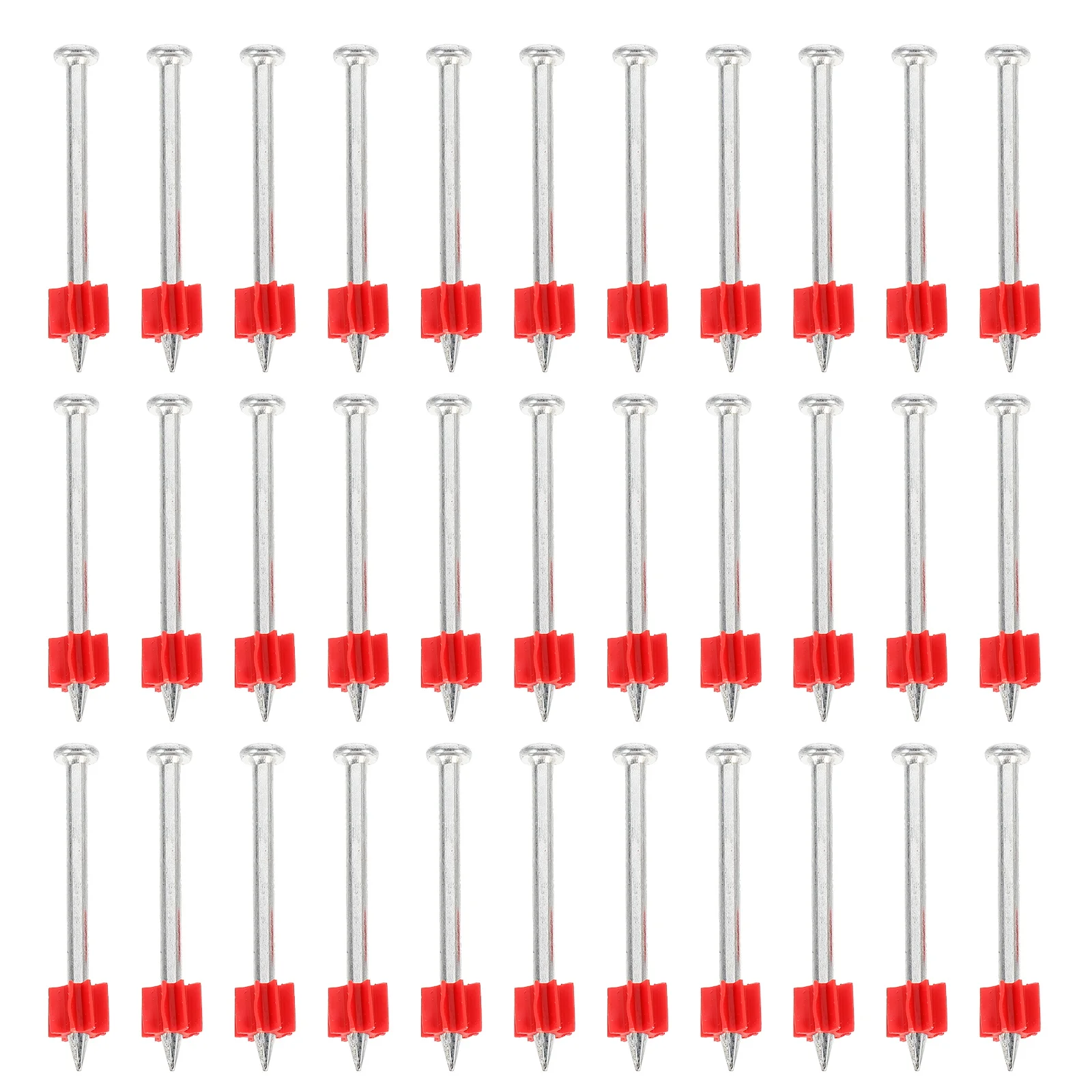 

100 Pcs Steel Concrete Nails for Wall Hanging Galvanized Cement Construction Household Use Strong Workmanship Hardware