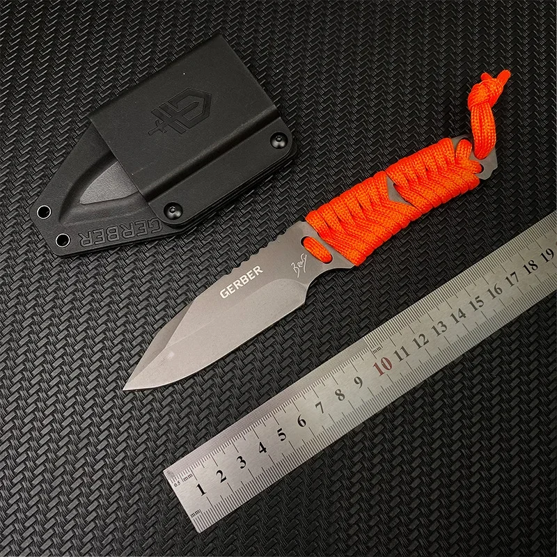 2024 New Portable Outdoor Knife Stainless Steel EDC Pocket Knife Multi -purpose Camping Cutting Knife for Self Defense