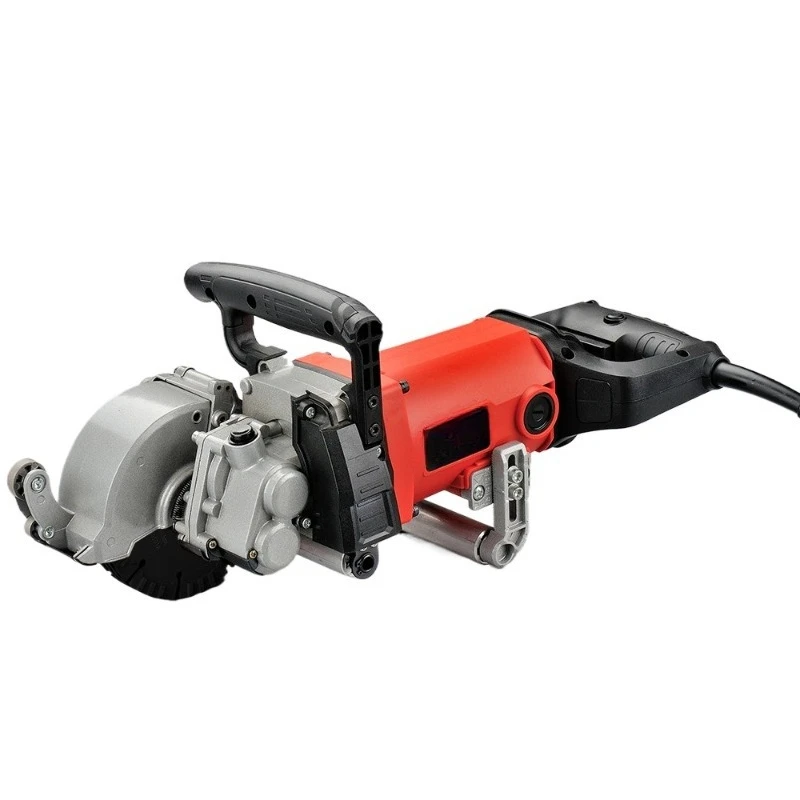 

Industrial grade electric concrete brick wall chasing machine slotting cutting machine