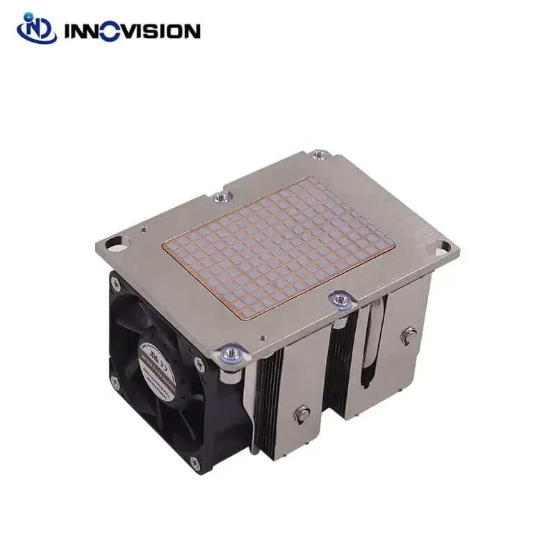 BOLRZO 2U Narrow Active Server CPU Cooler LGA3647 Heatsink for Industrial Rack Server Spare Parts