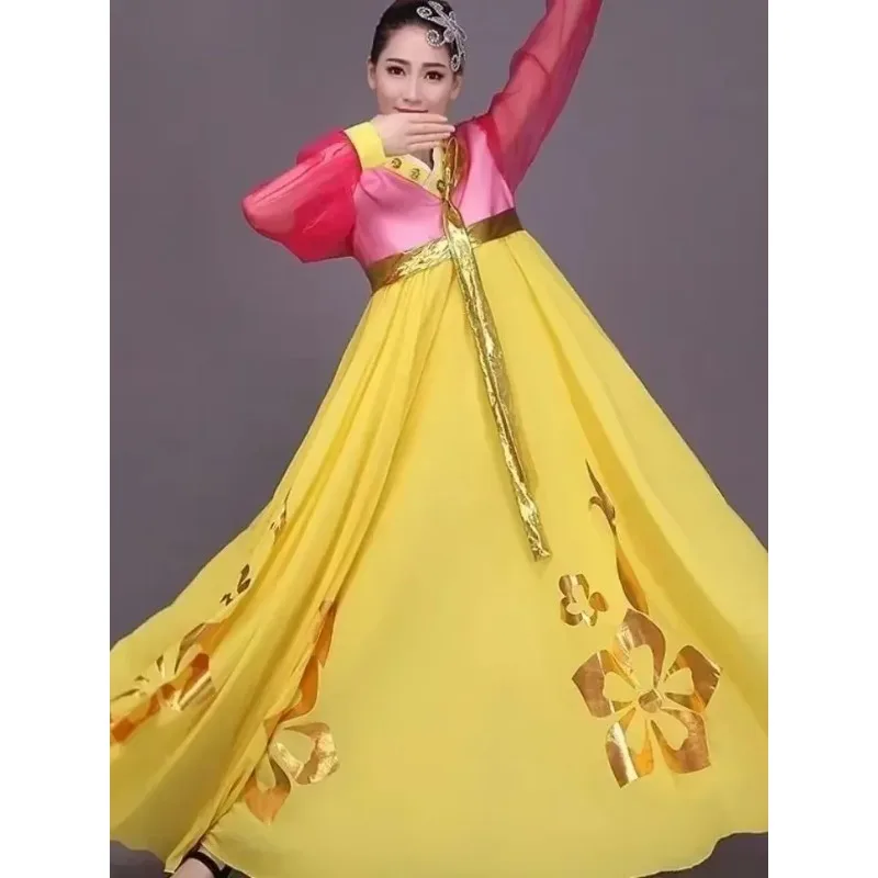 Vestido Hanbok para mujer, traje de baile de праздниario folclórico, trajes antiguos coreanos, Fiesta традиционный, ropa de Cosplay
