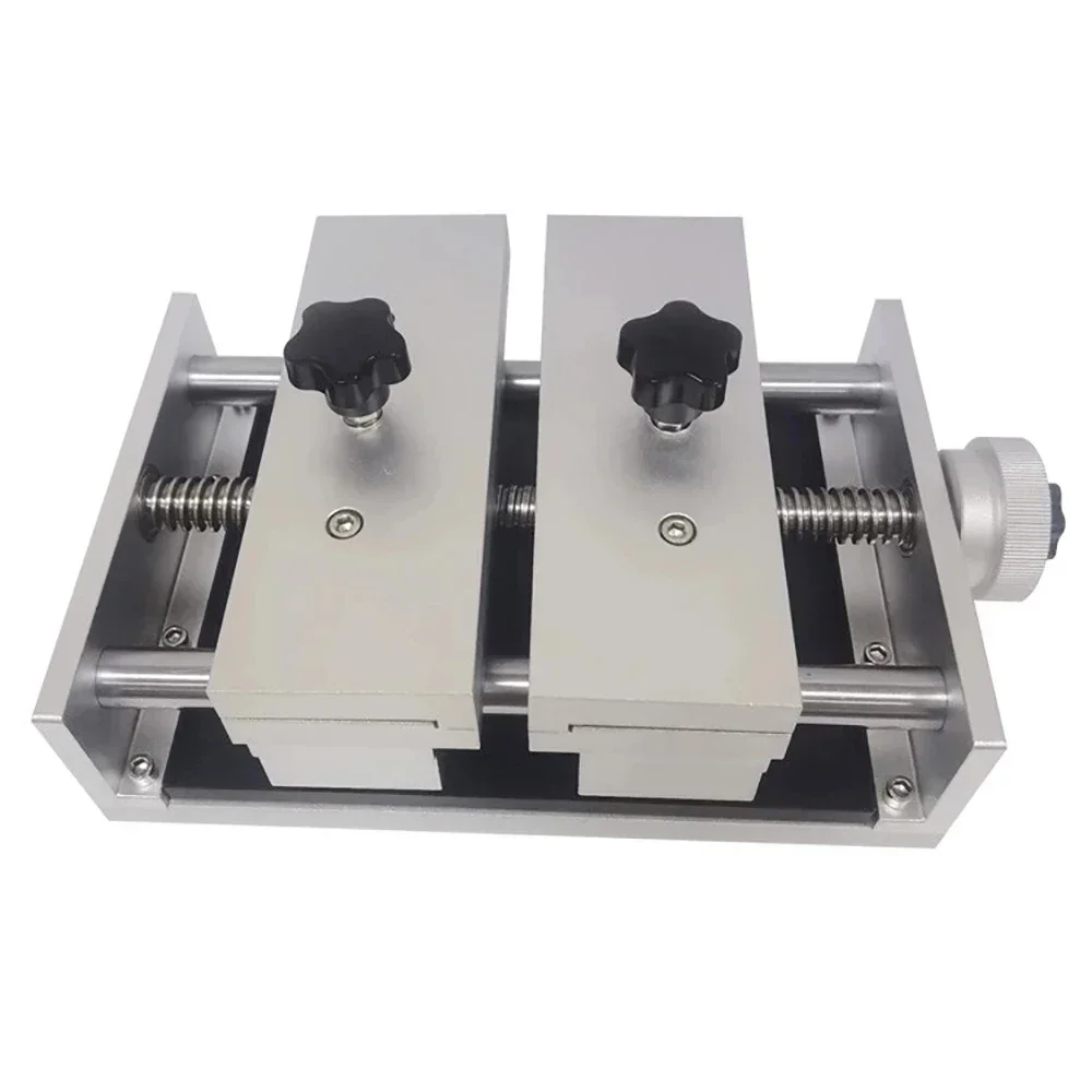 Novo 25x13cm dispositivo elétrico mesa de trabalho para marcação a laser corte máquina gravura ouro prata metal cerâmica braçadeira mesa folha fina holde