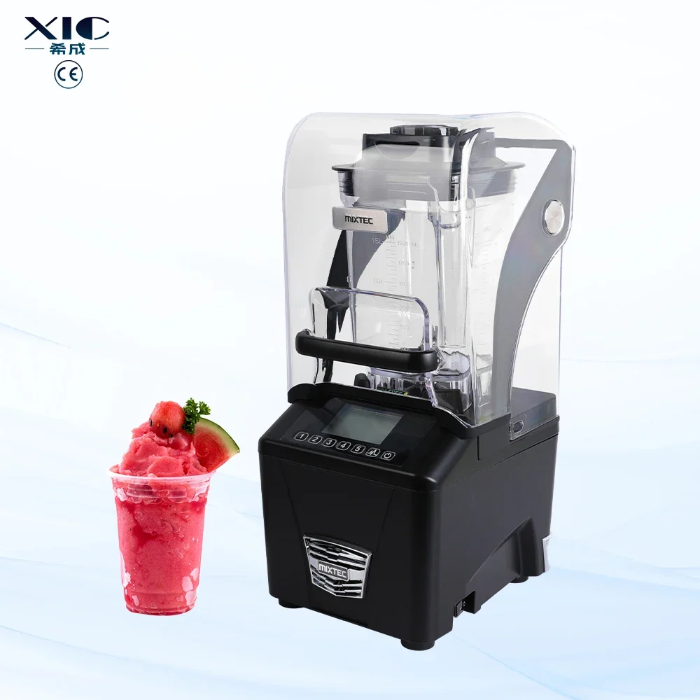 

High Power 1600W Fruit Vegetable Mixer Blender Food Grade Kitchen Appliance Smoothie Juicer Blender With Sound Cover