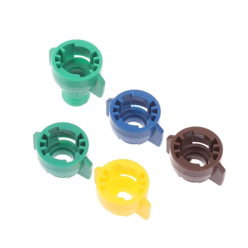 1 Set Fan-shaped Nozzle Flat Mouth Cap Agricultural Biocide Spraying Machine Nozzle Spray Cap Circular Cap Flat Cap
