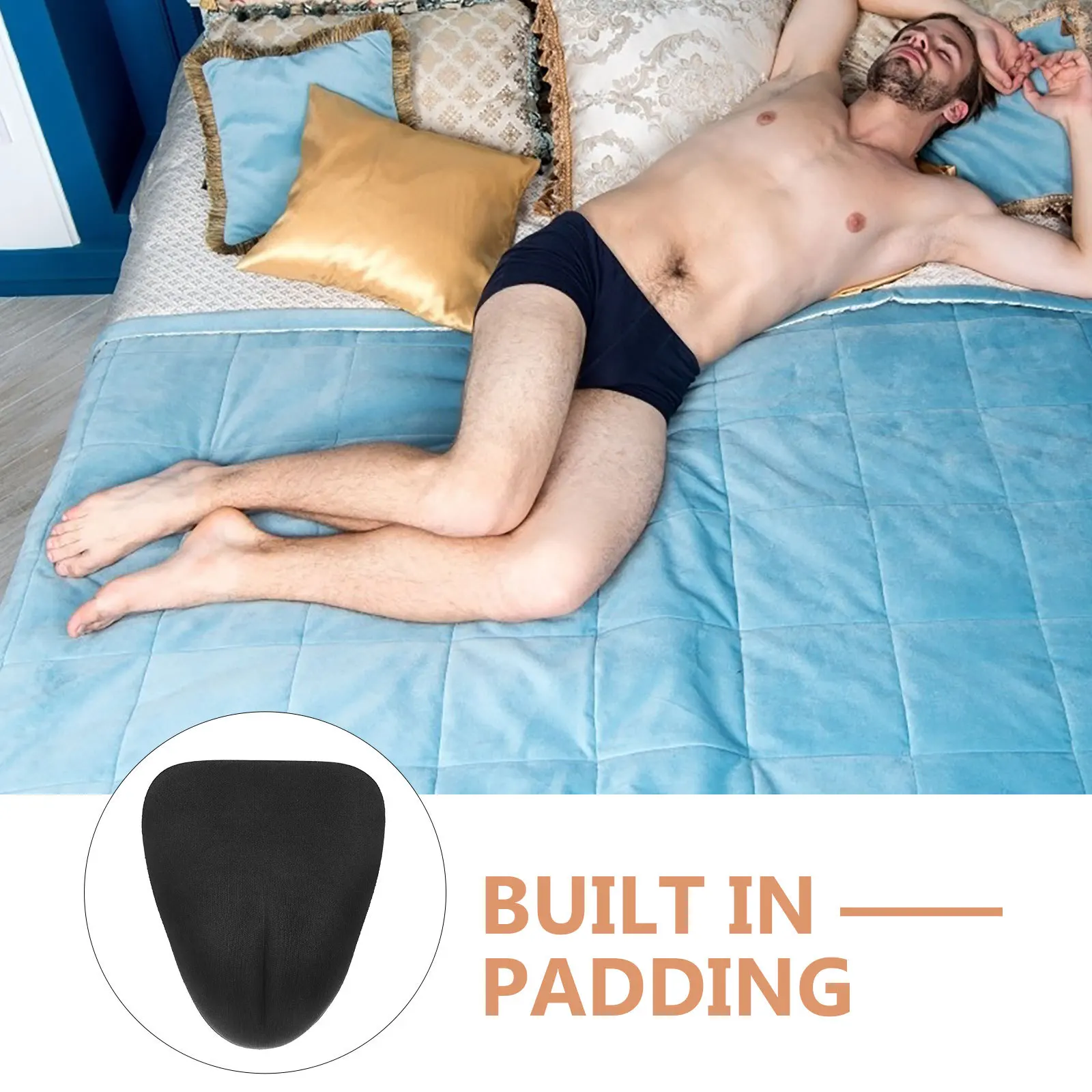 Insert Pad Breathable Sponge Underwear Insert Panty Pad Conceal Male Features Natural Feminine Look