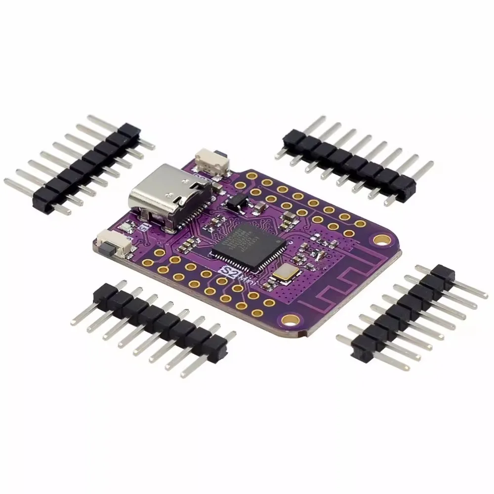 ESP32 S2 Mini WiFi Board Based ESP32-S2FN4R2 ESP32-S2 4MB Flash Type-C Connect Compatible with MicroPython