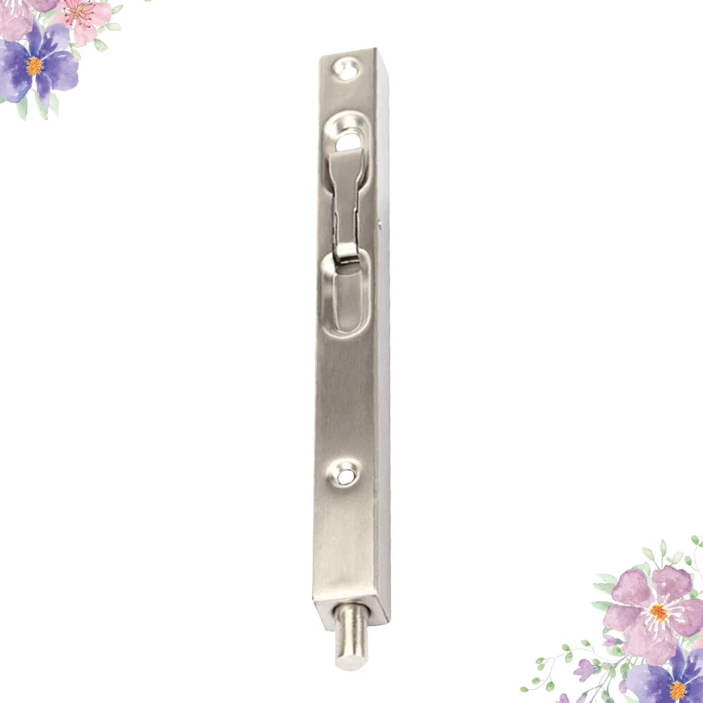 

Double Door Lengthen Door Bolt 300mm Stainless Steel Invisible Bolt Latch Home Security Lock Easy Installation