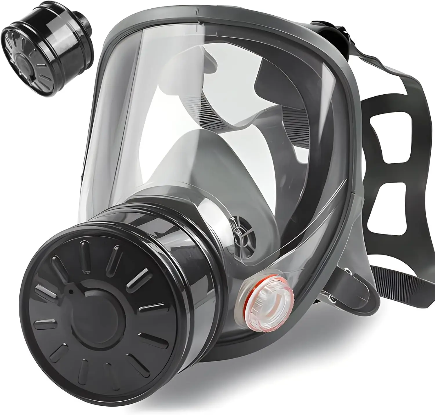 

Full Face Gas Mask with 40mm Carbon Filter for Survival, Chemicals, Dust, Welding and Spray Paint
