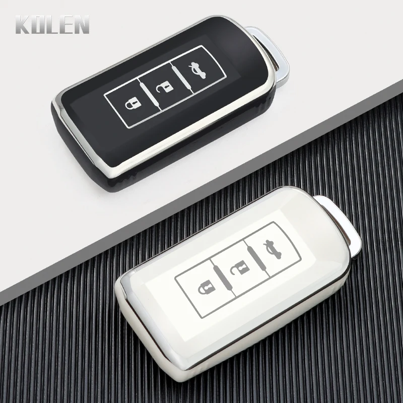 TPU Car Remote Key Case Cover Shell For Mitsubishi Lancer Outlander ASX Pajero Sport Eclipse Cross Mirage Montero Accessories