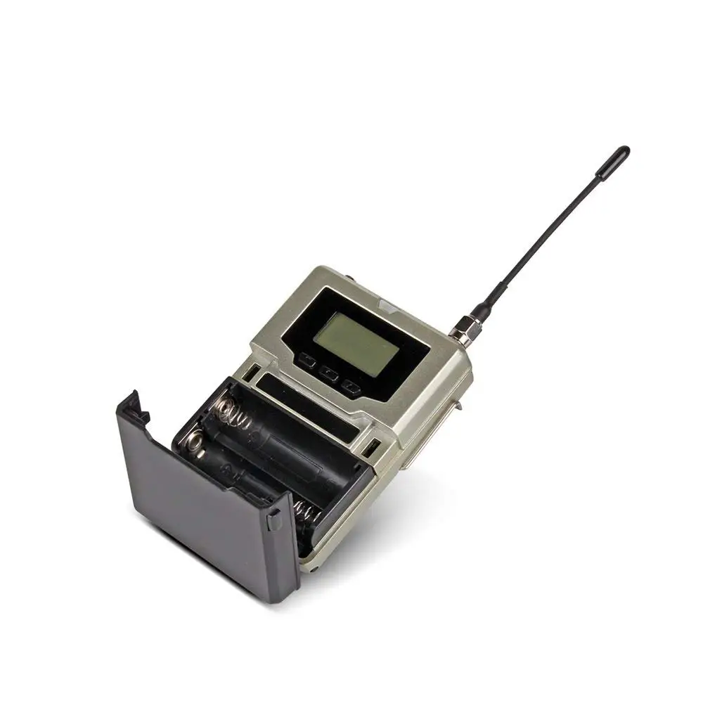 Paulkitson pk9400 profissional in-ear sistema de monitoramento sem fio 2-channel estágio monitor de monitoramento sem fio uhf bodypack