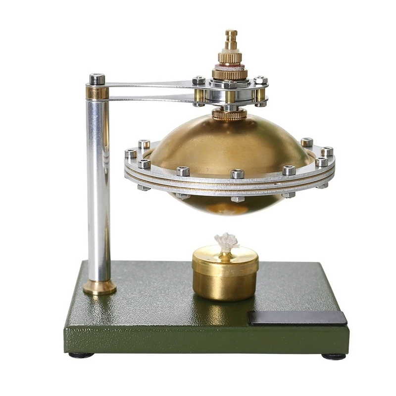 UFO Spin Suspension Hot Air Stirling Engine Motor Steam Heat Electricity Generator Machine Education Model Toy Kits