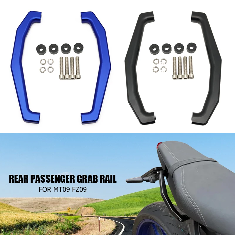 

Для Yamaha MT-09 заднее сиденье пассажирский поручень ручка MT09 SP MT 09 2021-2023 аксессуары для мотоциклов задние поручни