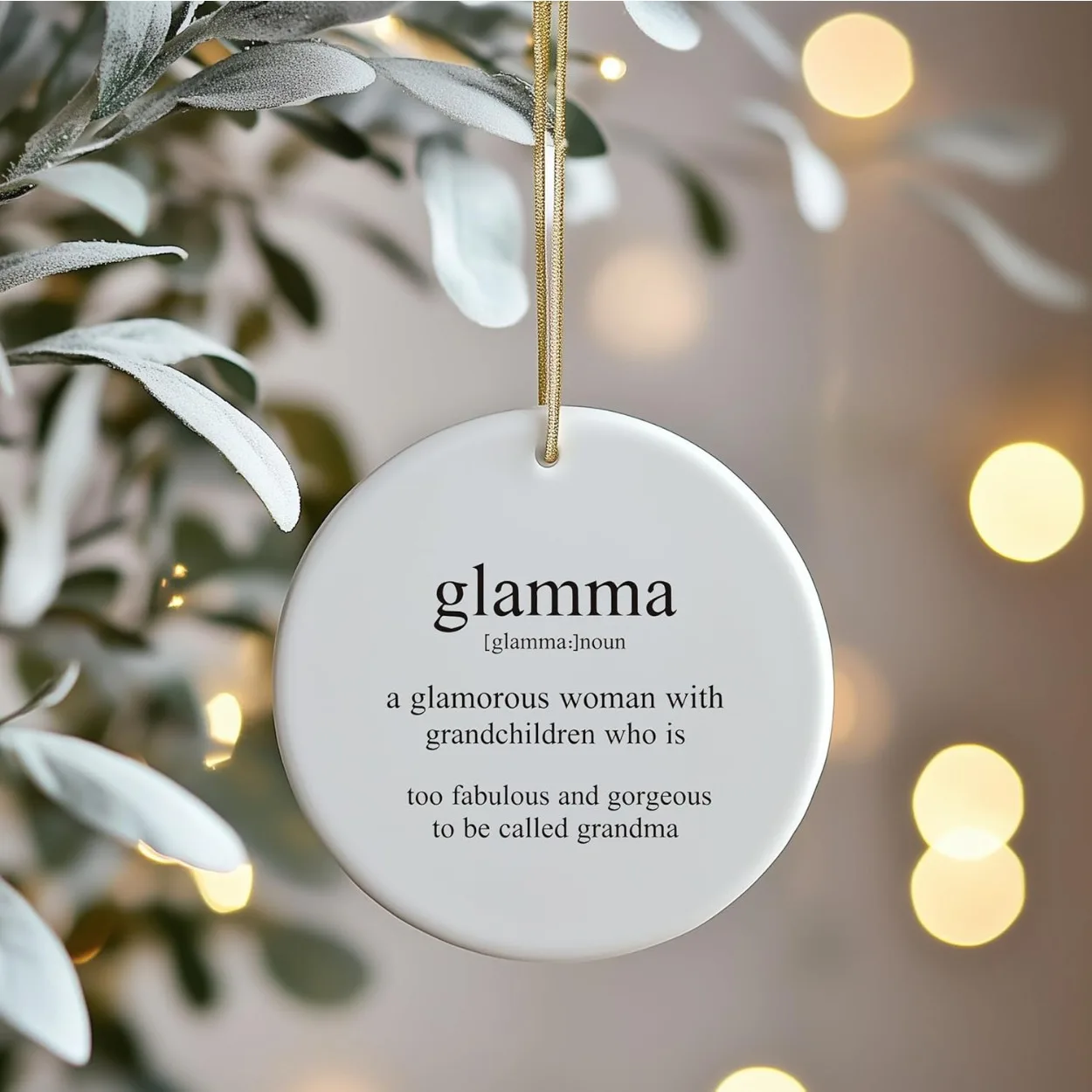 

Santa Claus Gifts, Grandma's Holiday Ornaments, Grandma Pendants, Christmas Tree Decorations, Best Christmas Gifts