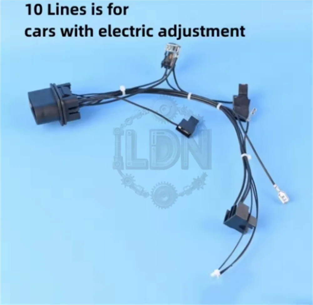 For Golf MK4 Headlight Harness - 2001-2004 4th Gen, Wiring Modification, Direct Fit, Replacement