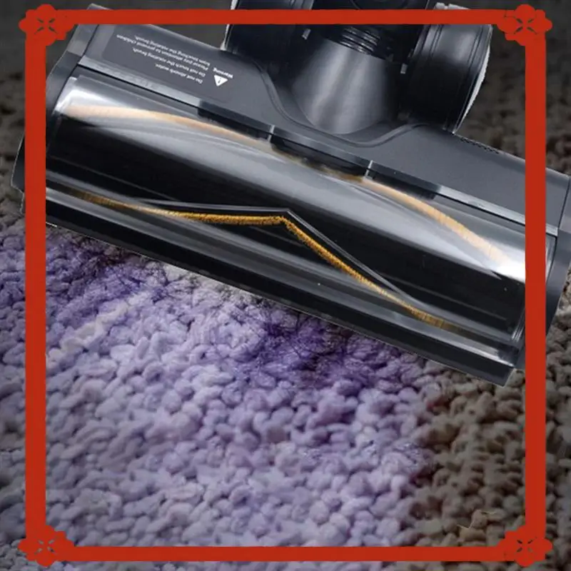 24-Hour Delivery Soft Roller Brush Head With LED Dust Light And Dual Roller Brushes For Dreame R10 R20 R30 T30 Vacuum