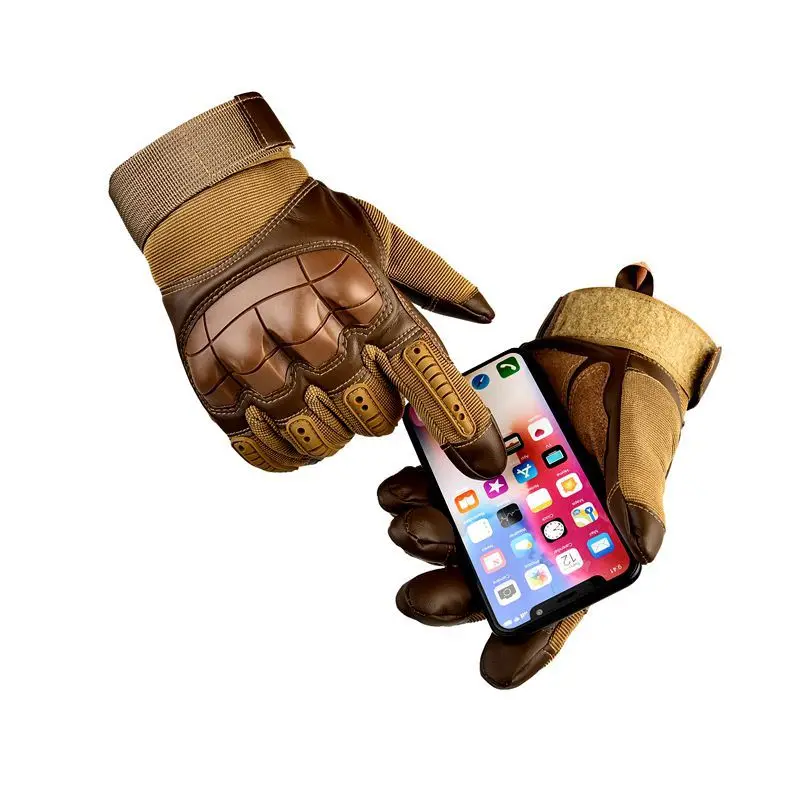 

Tactical Gloves Men's Winter Touch Screen Anti-cut Non-slip Windproof Warm Gloves Outdoor Motorcycle Riding Gloves