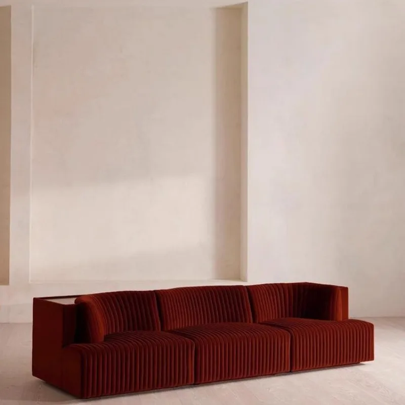 

Medieval Maillard style unconventional sofa high-end designer villa model room beauty salon