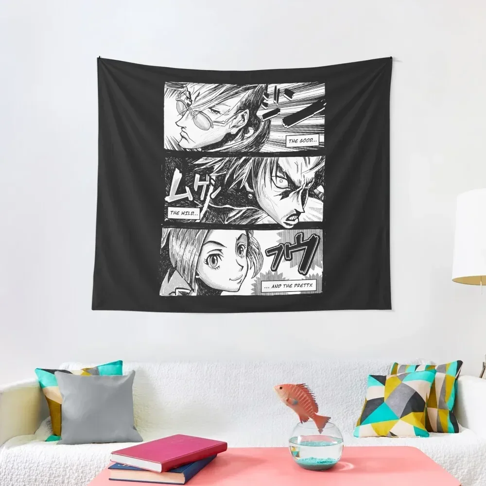 

Manga The Good, the Wild & the Pretty Tapestry Wall Hanging Wall Decoration Aesthetics For Room Decorative Paintings Tapestry