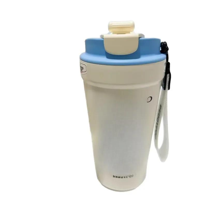 

New cup double drink thermos cup West Highland series children's water cup student adult portable kettle