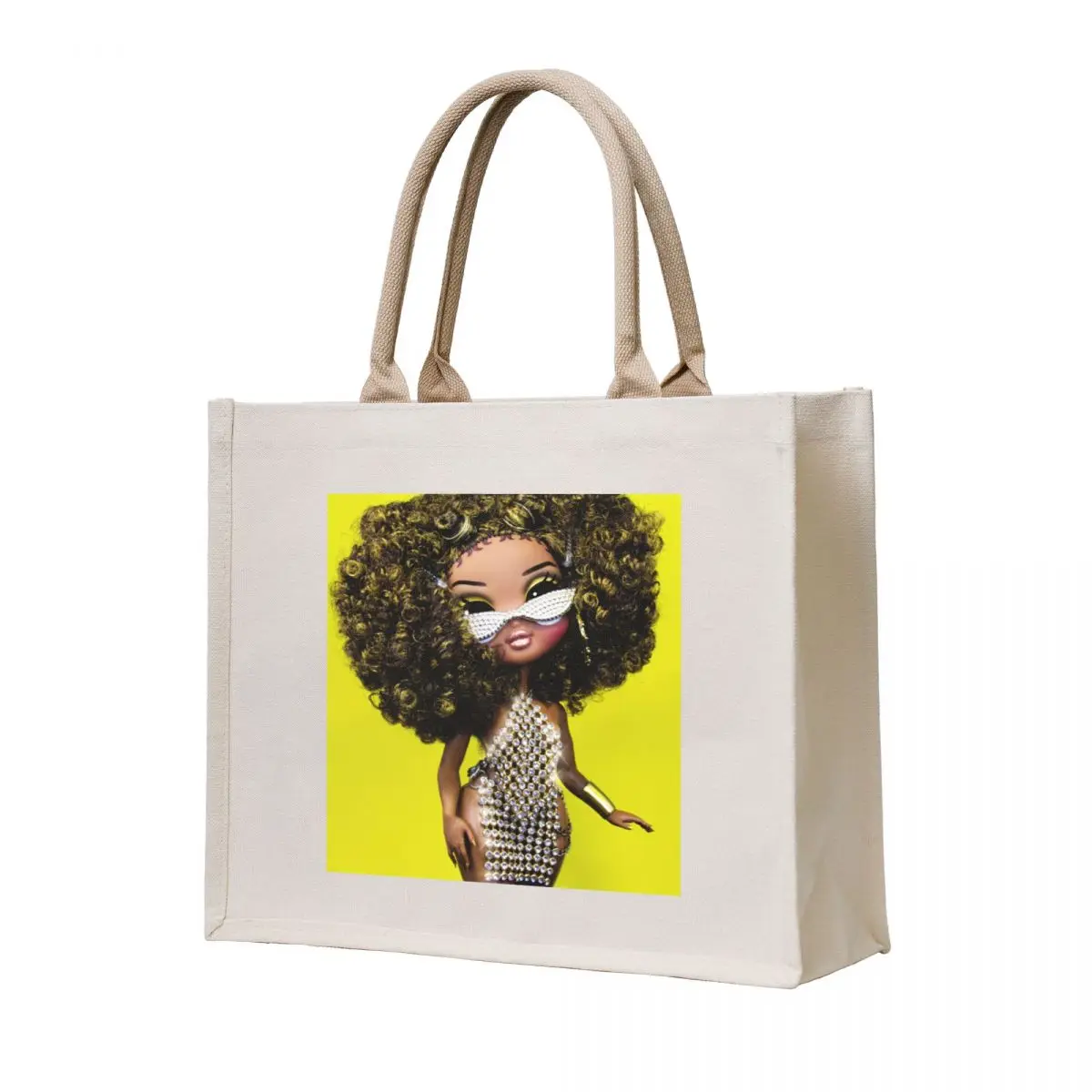 

Royal Bee lol omg drippin in diamonds doll Tote Bag tote bags cloth bags Handbags women bag canvas tote
