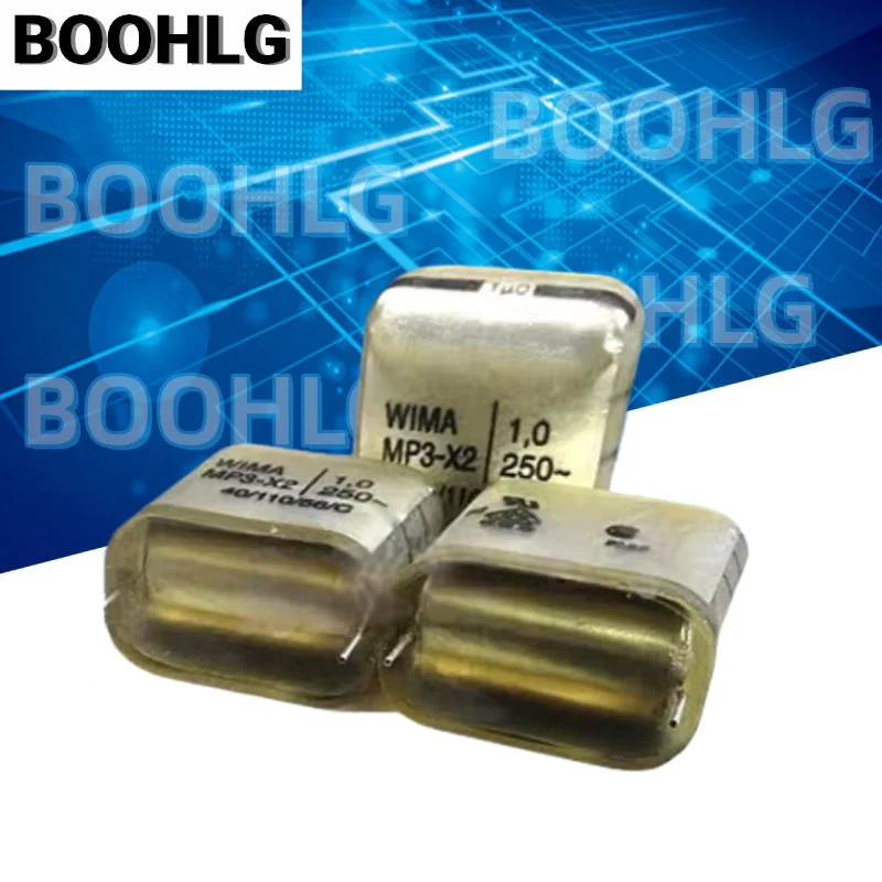 

2PCS 1.0UF 1UF 105 250VAC MP3-X2 HiFi Fever Coupling Capacitor