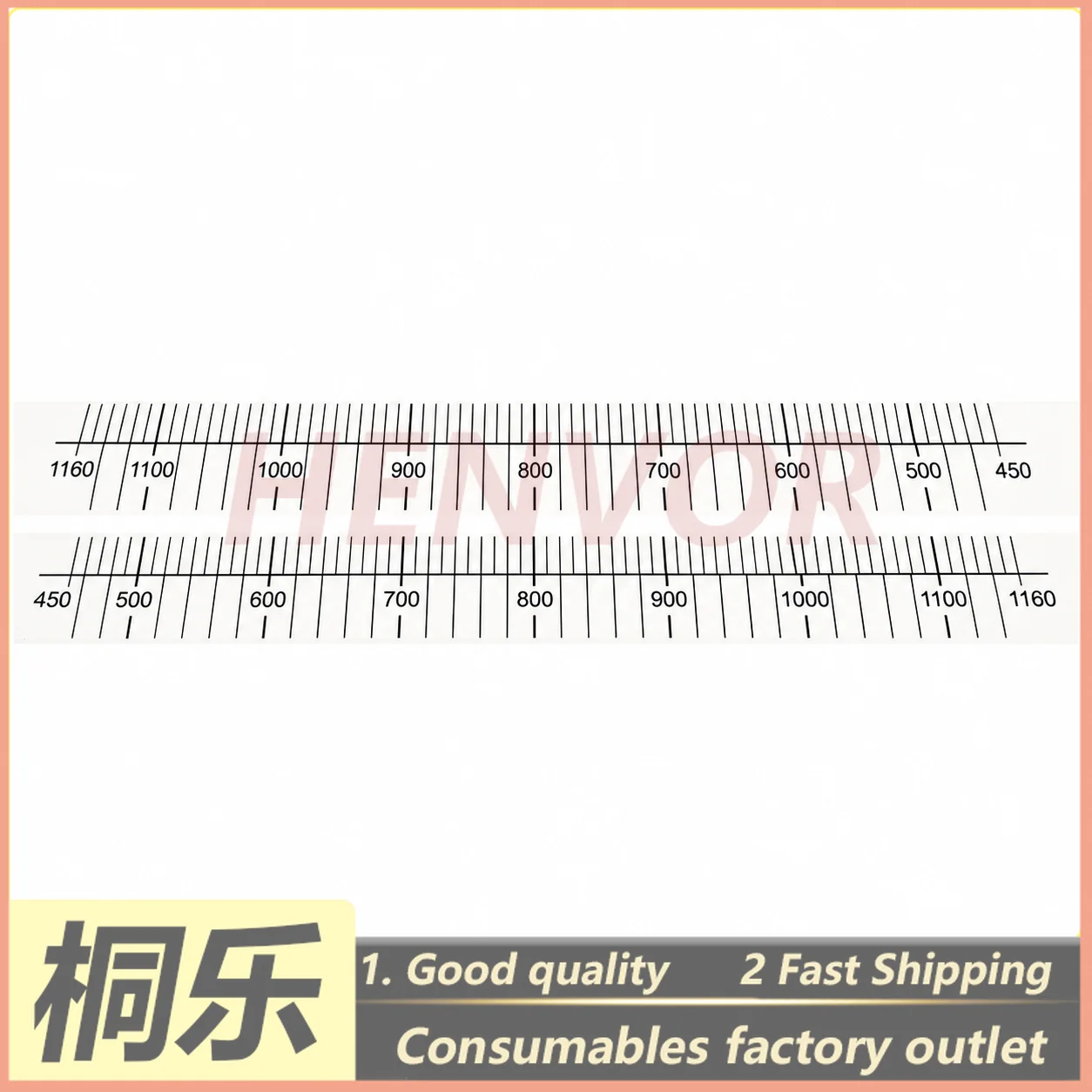 For SCREEN 8600 8800 Plate Loading Platform Scale Ruler Self-Adhesive Transparent Film Ruler CTP Plate Setter Parts