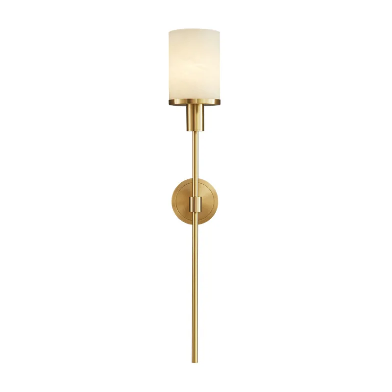 

American style, all copper, natural, marble, wall lamp, living room, hotel, bed and breakfast, study, bedroom