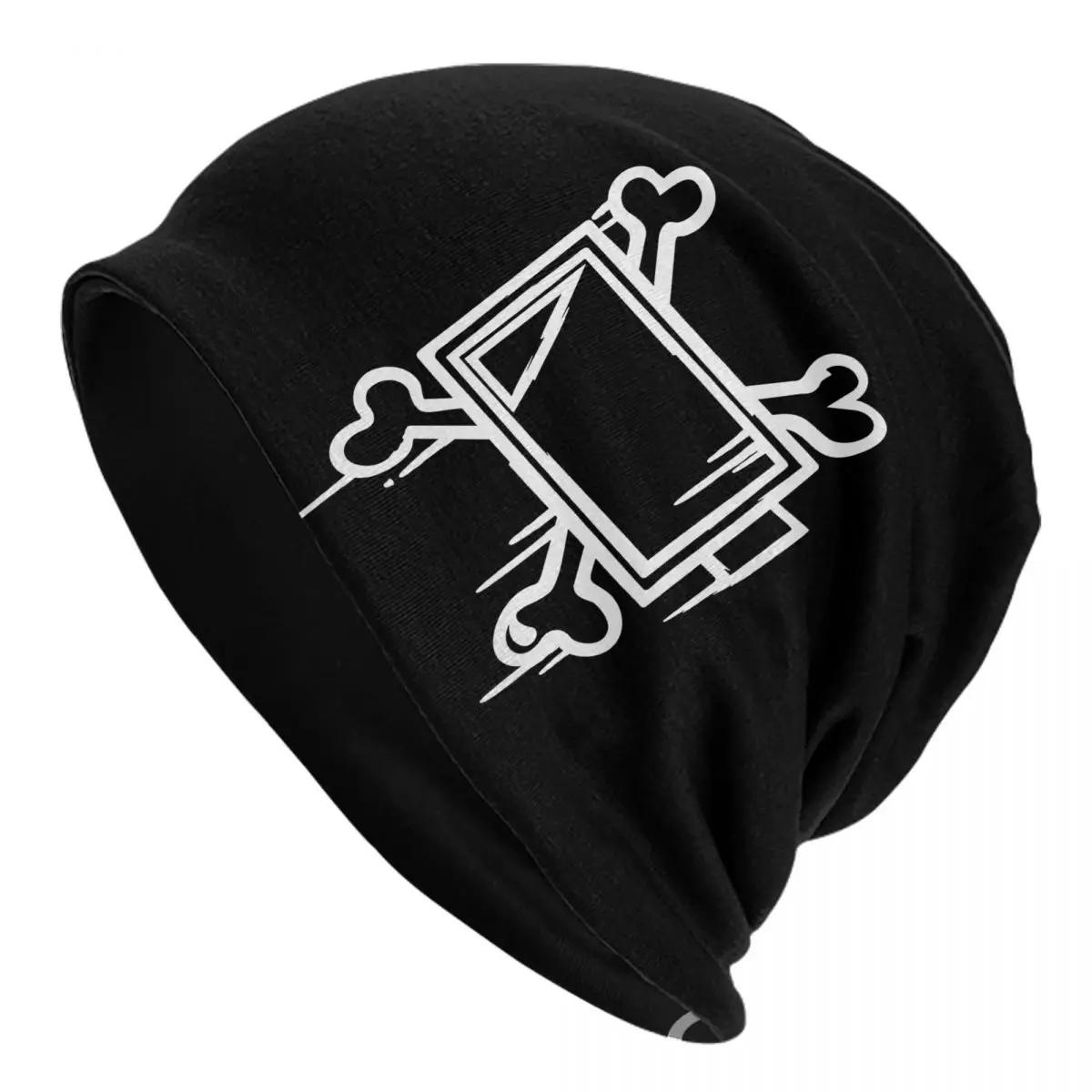 Uzi Doorman Bone Batttery Caps Murder Drones Vintage Men Women Ski Skullies Beanies Hats Spring Warm Dual-use Bonnet Knitted Hat