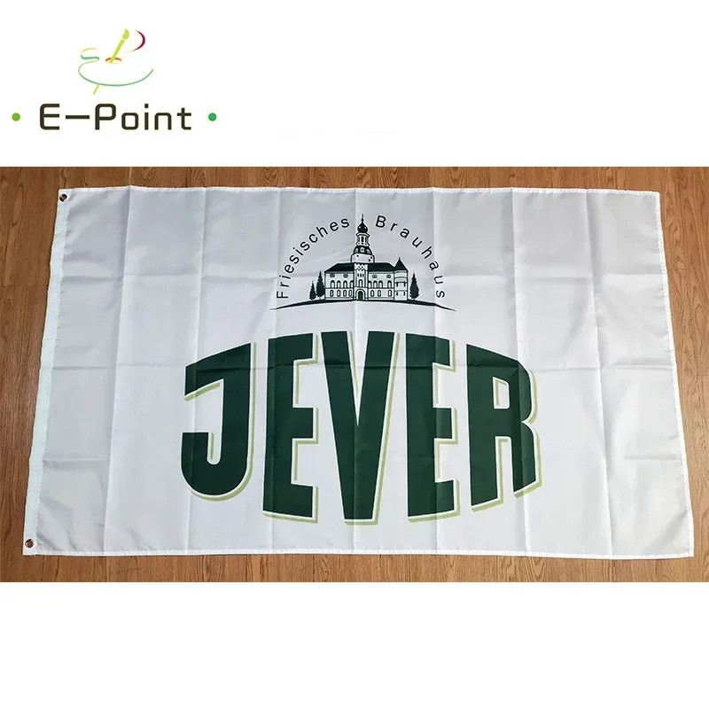 Jever Beer Flag 3ft*5ft (90*150cm) Size Christmas Decorations for Home Flag Banner Indoor Outdoor Decor BER40