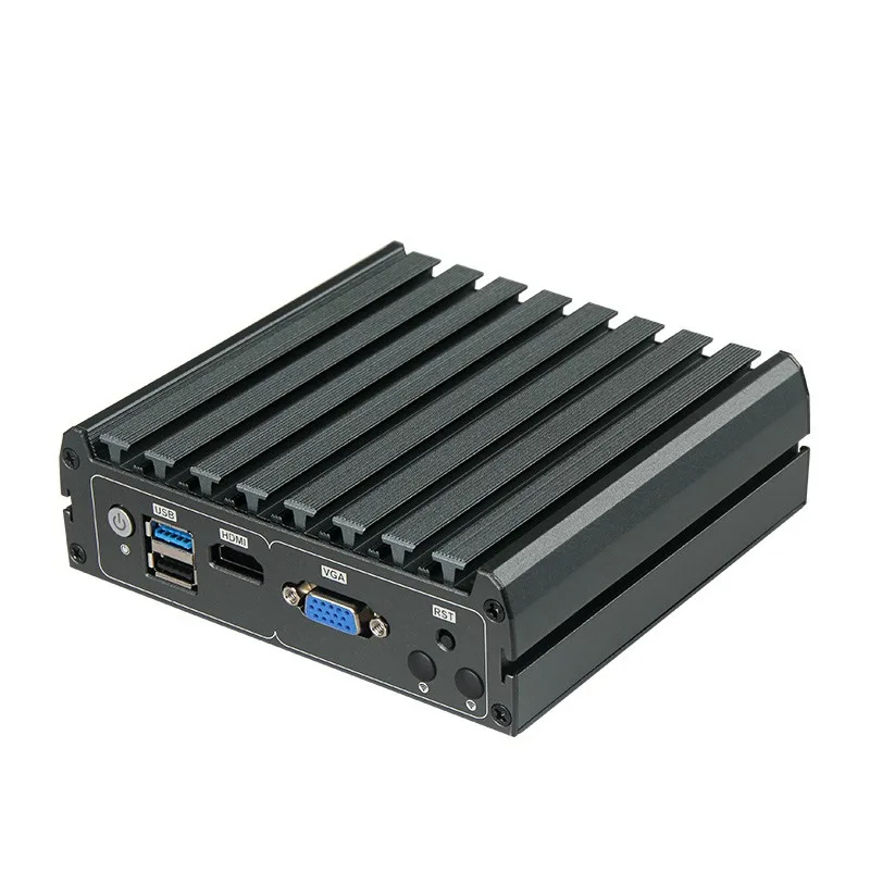 Main Unit: J4125/N5105 Four-Network Mini Computer, Industrial Control Computer, Server Industrial Control Mini Computer