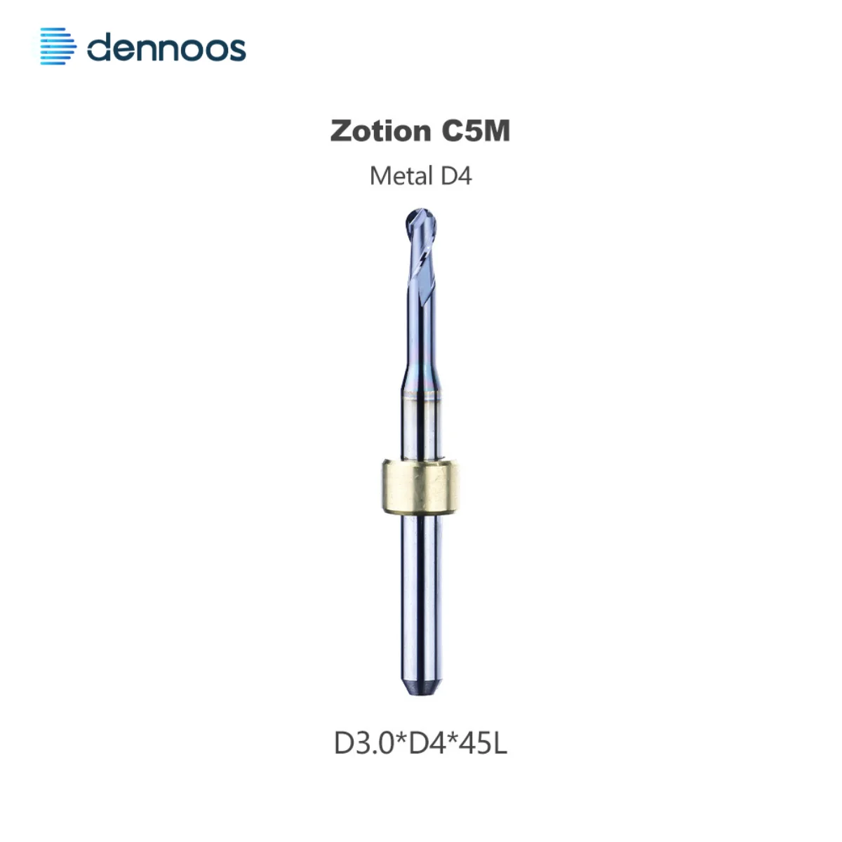 Zotion C5M NC Metall D4 Schleifen Fräser Cad Cam Nass Bohrer Werkzeuge Schritt Bohrer Hohe Qualität – Detail 3