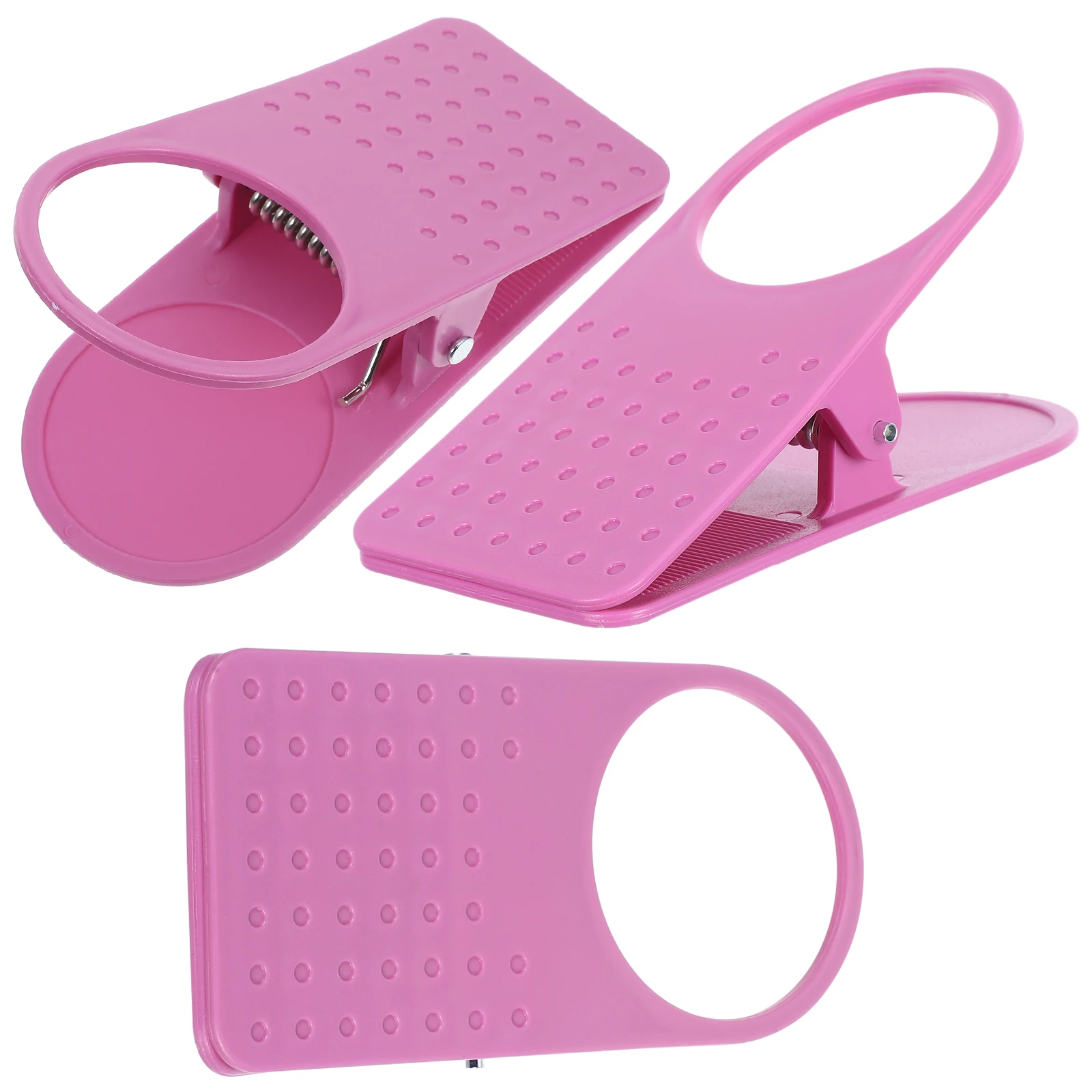 

3pcs Desk Side Cup Holder Clamp Space Saving Drink Mug Organizer Stand For Office Gamers Programmers Secretaries Cosmetics