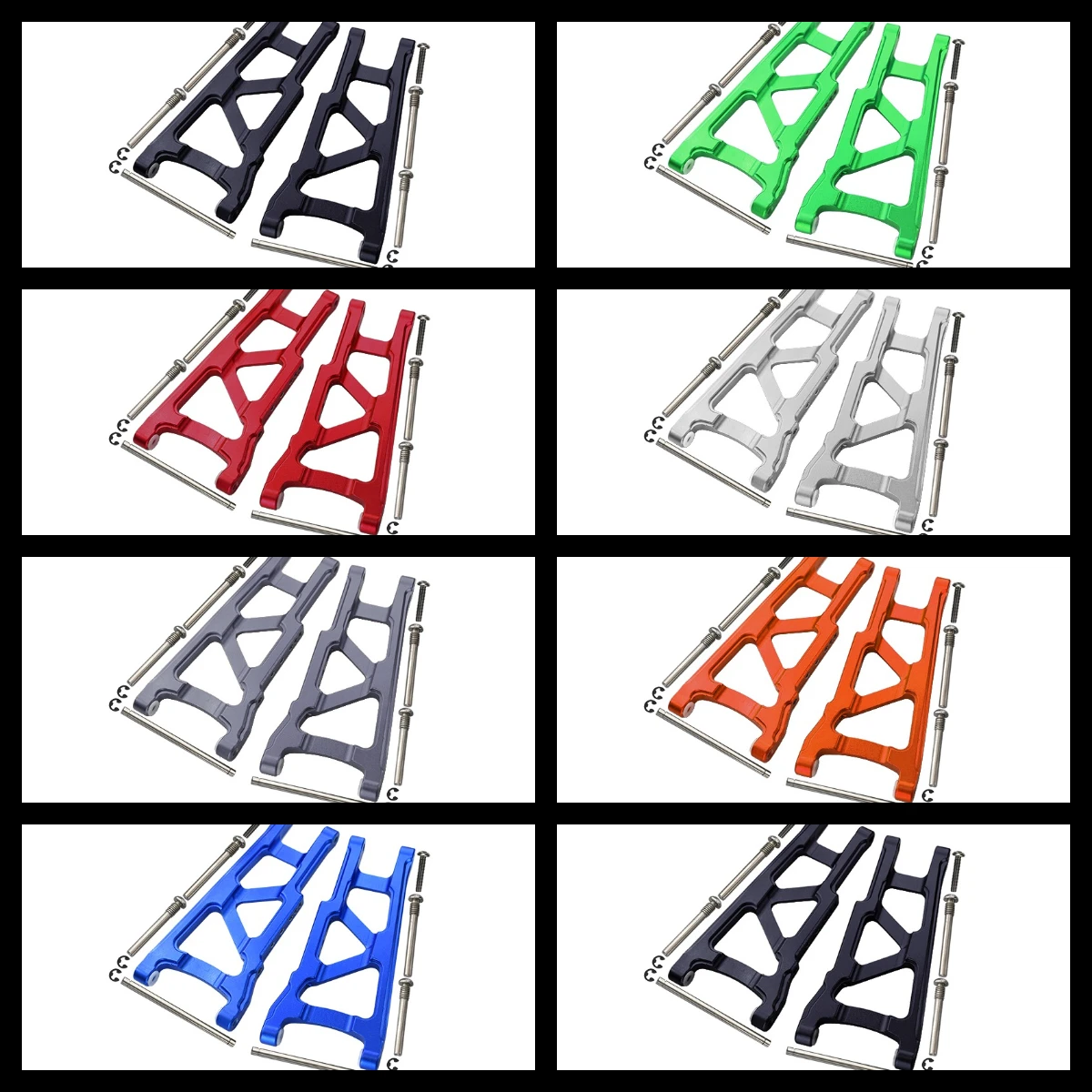 GPM Aluminium Front/Rear Lower Arm For TRAXXAS Slash XO-01 Stampede Hoss Rustler