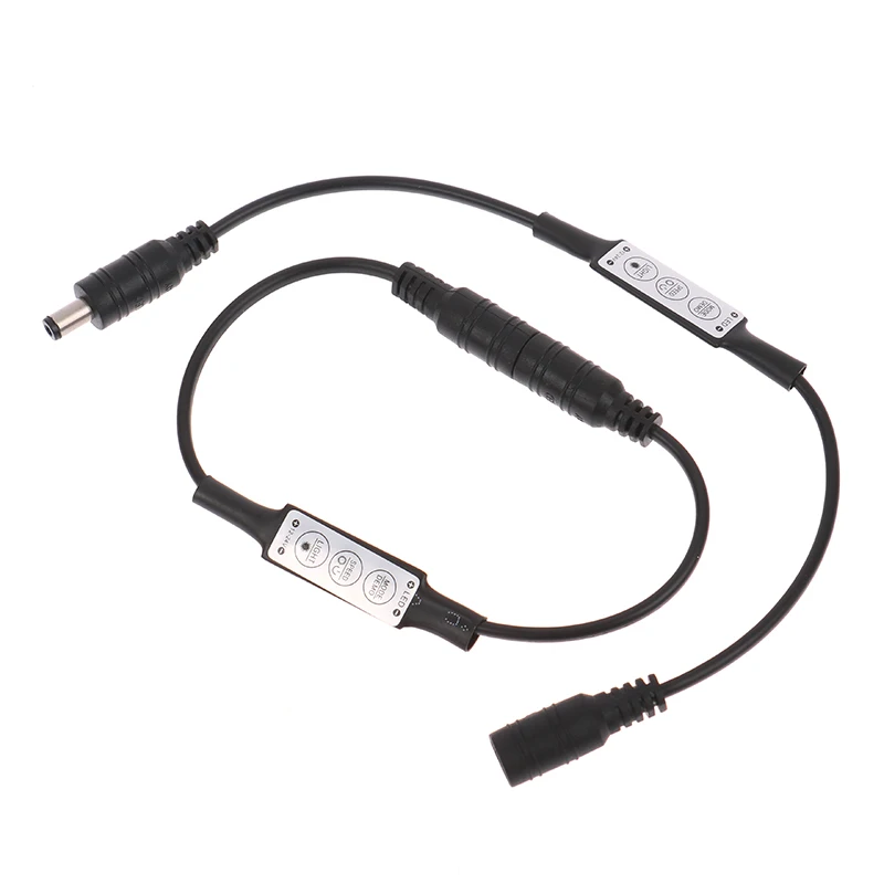 2ชิ้นตัวควบคุมไฟ LED ขนาดเล็ก DC 12V 24V 3 * 4A เพื่อควบคุมไฟแถบไฟ LED สีเดียว SMD 2835 3528 5050 5630 3014