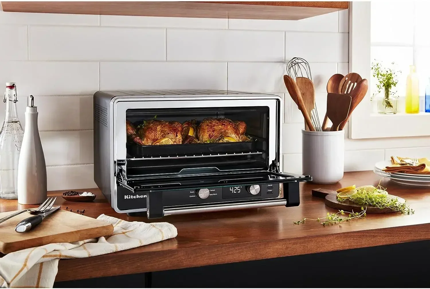 BALMUDA-Steam Oven Toaster, 5 Cooking Modes, Sandwich Bread, Artisan Bread