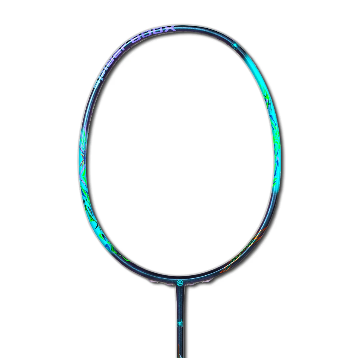 ALPSPORT SPIDER 4U Wytrzymałe i trwałe Oryginalny Rakieta do badmintona Lekka rakieta Dobrze wyważona Maksymalna waga 38 funtów. (Zawiera pokrowiec na rakietę i sznurek). Włókno węglowe + tytan — zdjęcie 2