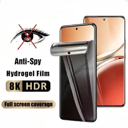 Anti Spy Privacy Hydrogel Film For Honor 200 30 50 60 70 80 90 100 200 Pro  GT SE Magic 7 3 4 5 6 Pro Lite Screen Protector