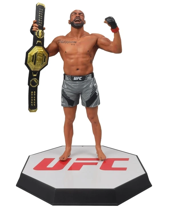 UFC Posed-إسرائيل أديسانيا جون جونز سيان شوجر أومالي كونور MCGREGOR أليكس بيريرا ماكس هولويا ألعاب شخصيات الحركة 17 سنتيمتر