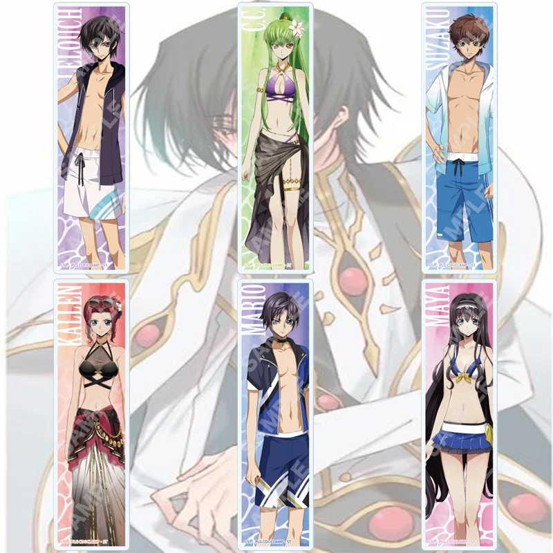 Code Geass: Lelouch of the Rebellion 15CM Limited Style Anime Acrylic Stand Figure Bedroom Desktop Decoration Keychain